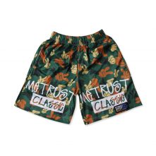 Original Men's screen printed graphics elastic waist shorts with pockets-2