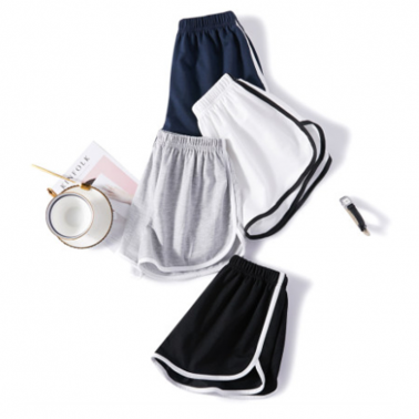 women’s summer basic cotton sport shorts -1