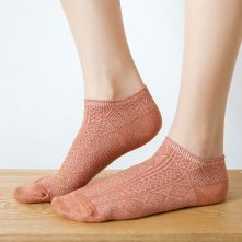 women’s thin hollow out crochet ankle socks