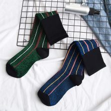 women winter cotton thick soft casual crew socks