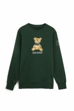 AungCrown cartoon embrodiery long sleeves casual sweatshirt