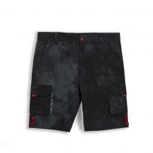 AungCrown designed summer tie-dyed short pants for men