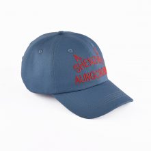 AungCrown cotton embroidery logo unconstructed plain dad cap