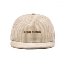 Aung Crown designed embroidery casual warm corduroy snapback hat