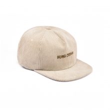 Aung Crown designed embroidery casual warm corduroy snapback hat