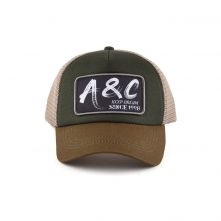 AungCrown embroidery patch mesh trucker baseball cap