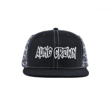 AungCrown street denim style hiphop mesh snapback cap