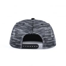 AungCrown street denim style hiphop mesh snapback cap