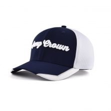 AungCrown classic adjustable embroidery mesh trucker baseball cap