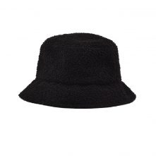 AungCrown faux fur embroidery patch warm bucket hat for winter