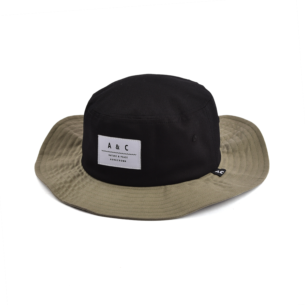 AungCrown water resistant outdoor style wide brim bucket hat