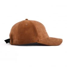 AungCrown designed unisex classic adjustable suede baseball cap