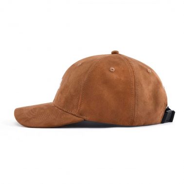 AungCrown designed unisex classic adjustable suede baseball cap