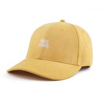 AungCrown designed unisex classic adjustable suede baseball cap