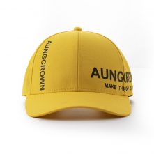 AungCrown designed 100% cotton classic adjustable sport baseball cap