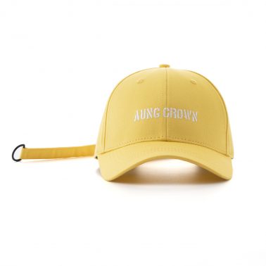 AungCrown designed cotton adjustable long strap hiphop baseball cap