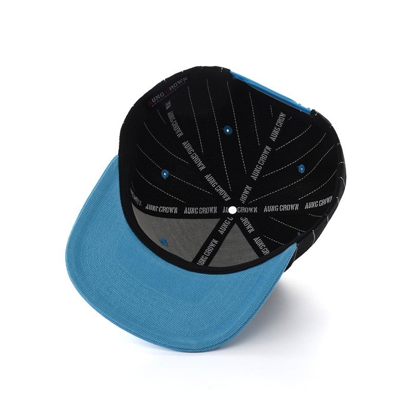 Custom Snapback Hat, 3D Appliqué Personalized Snapback Caps (Black ...